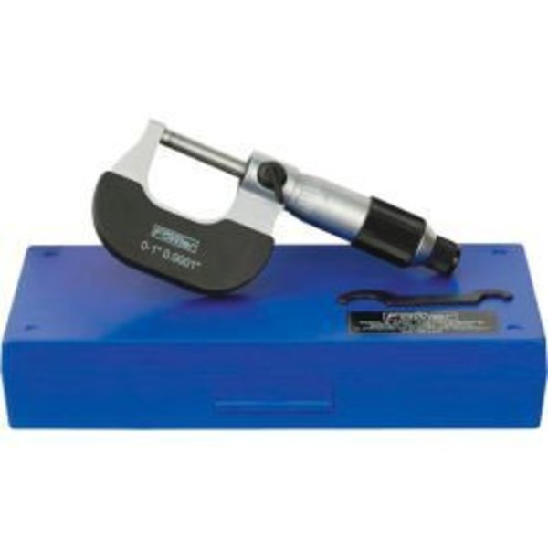 Fowler Fowler 52-229-201-0 0-1" Mechanical Outside Micrometer W/ Ratchet Friction Thimble 52-229-201-0